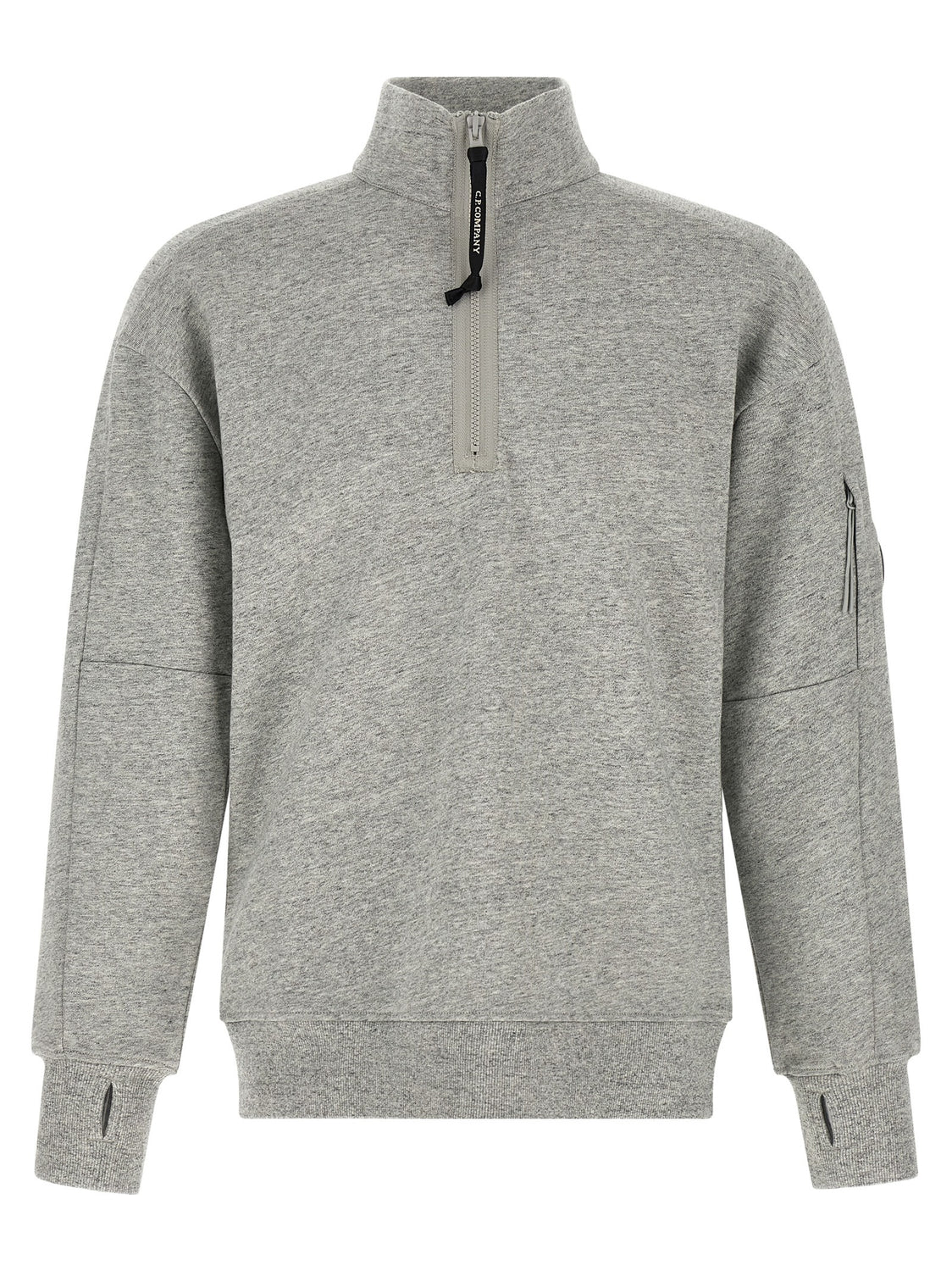Gray Cotton Sweatshirt