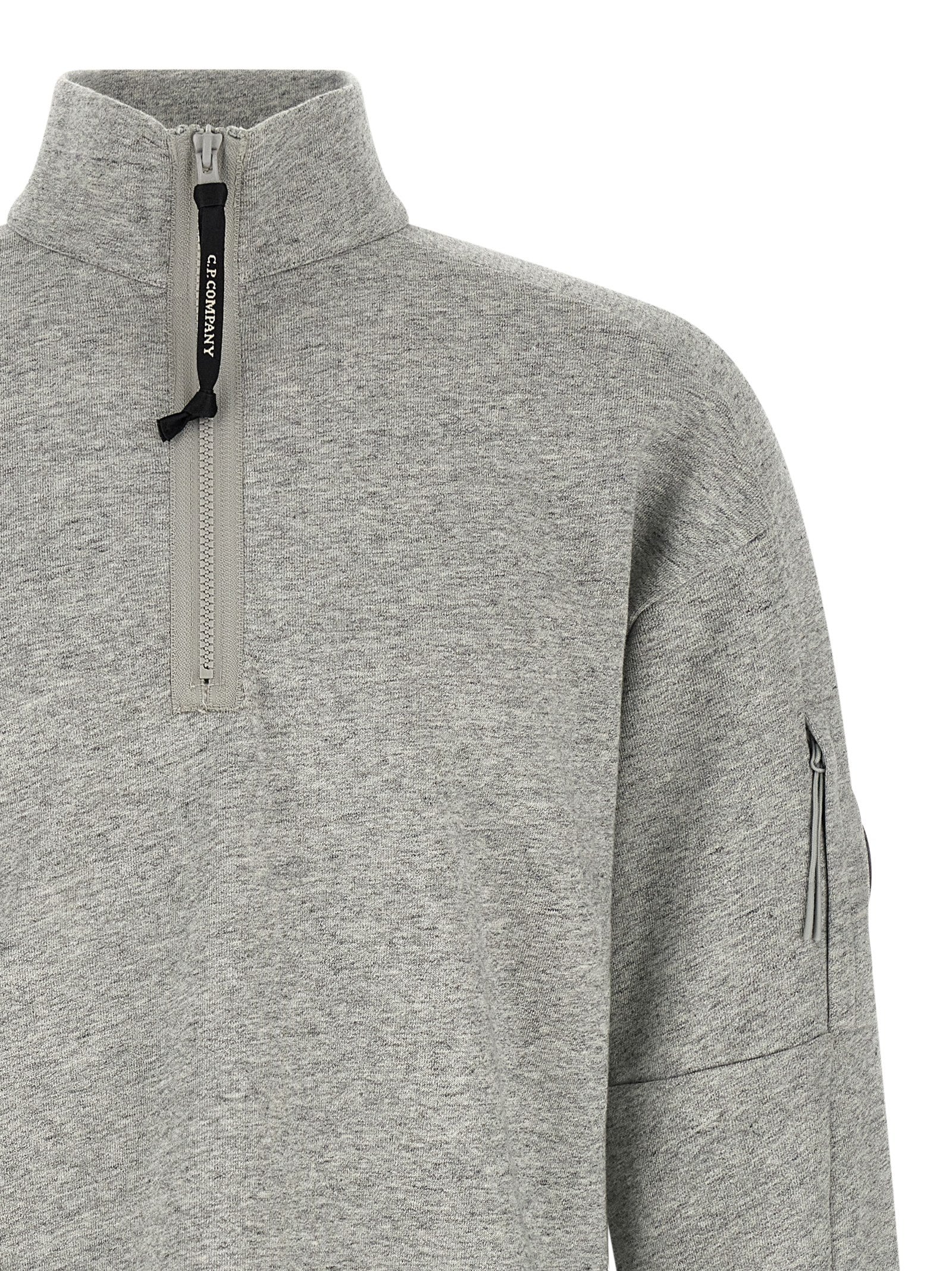 Gray Cotton Sweatshirt