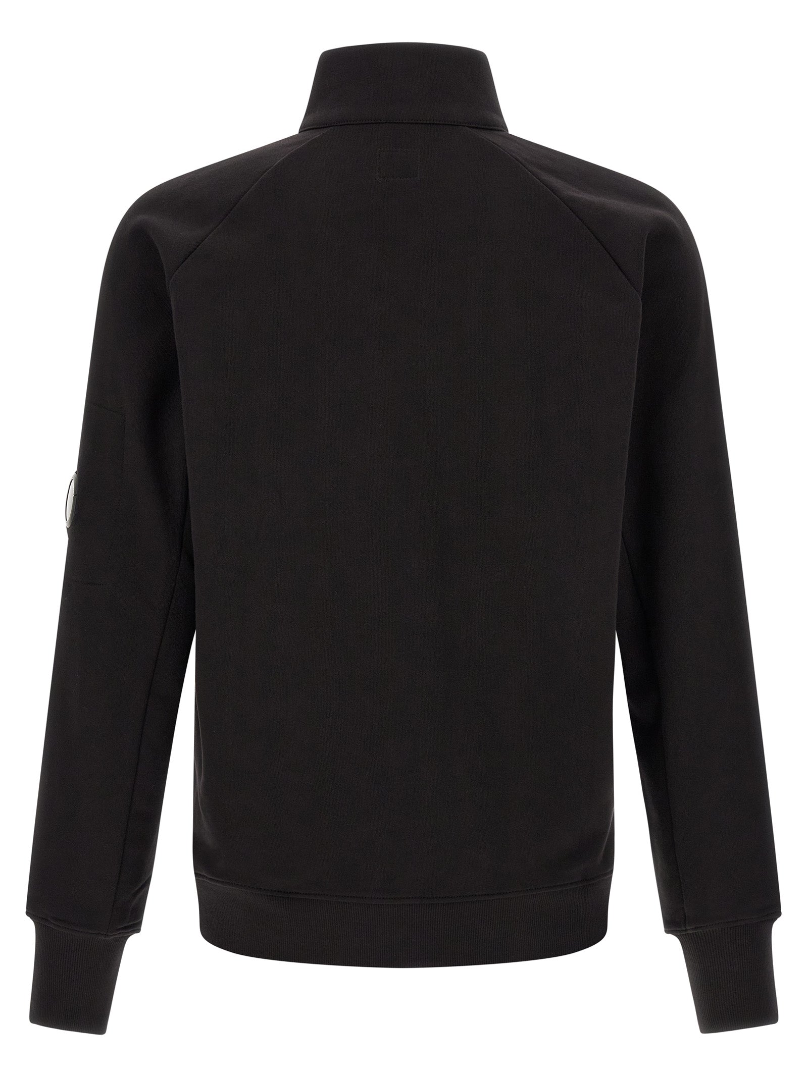 Black Cotton Sweatshirt