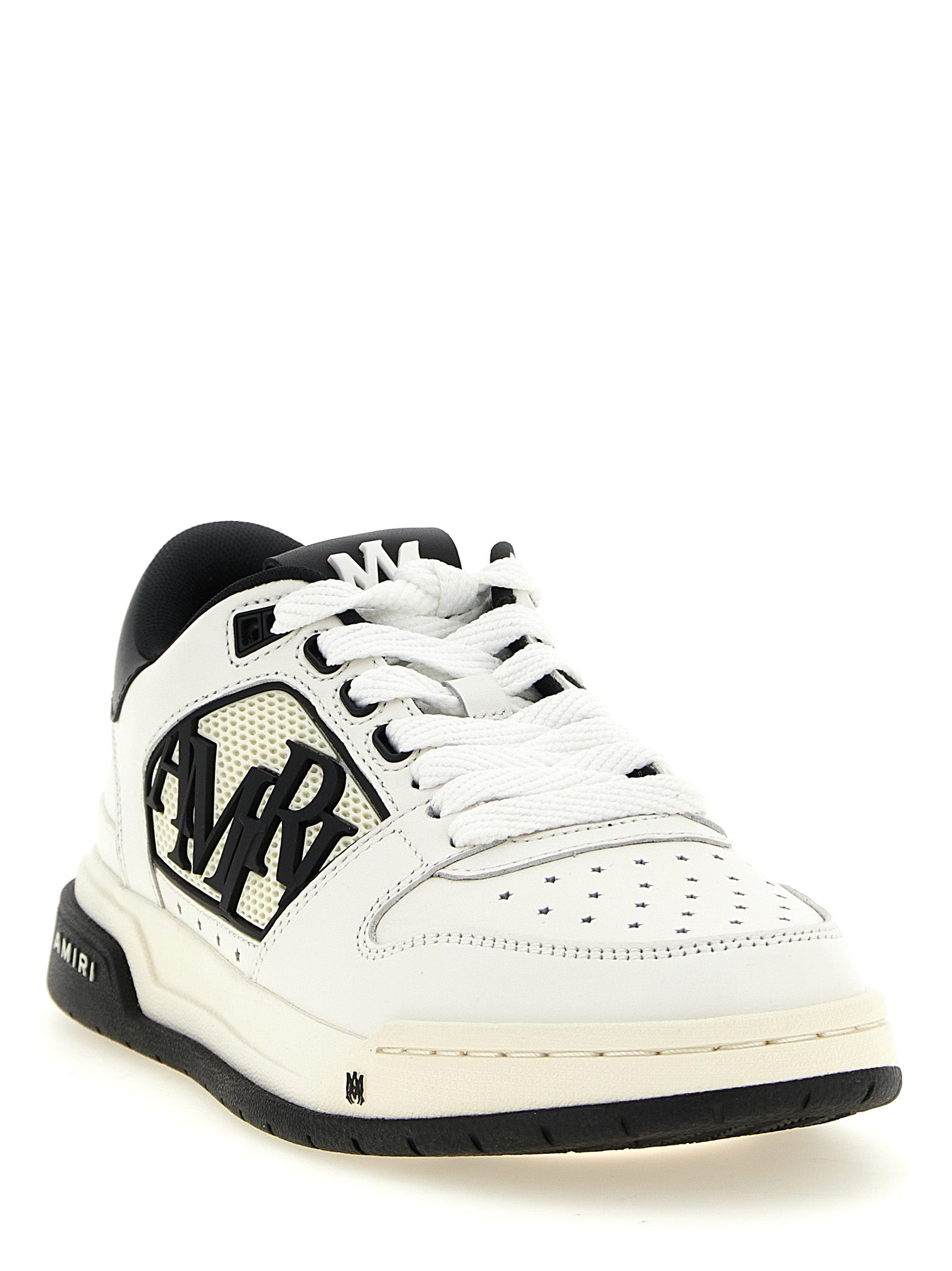 Bicolor Calfskin Athletic Sneakers