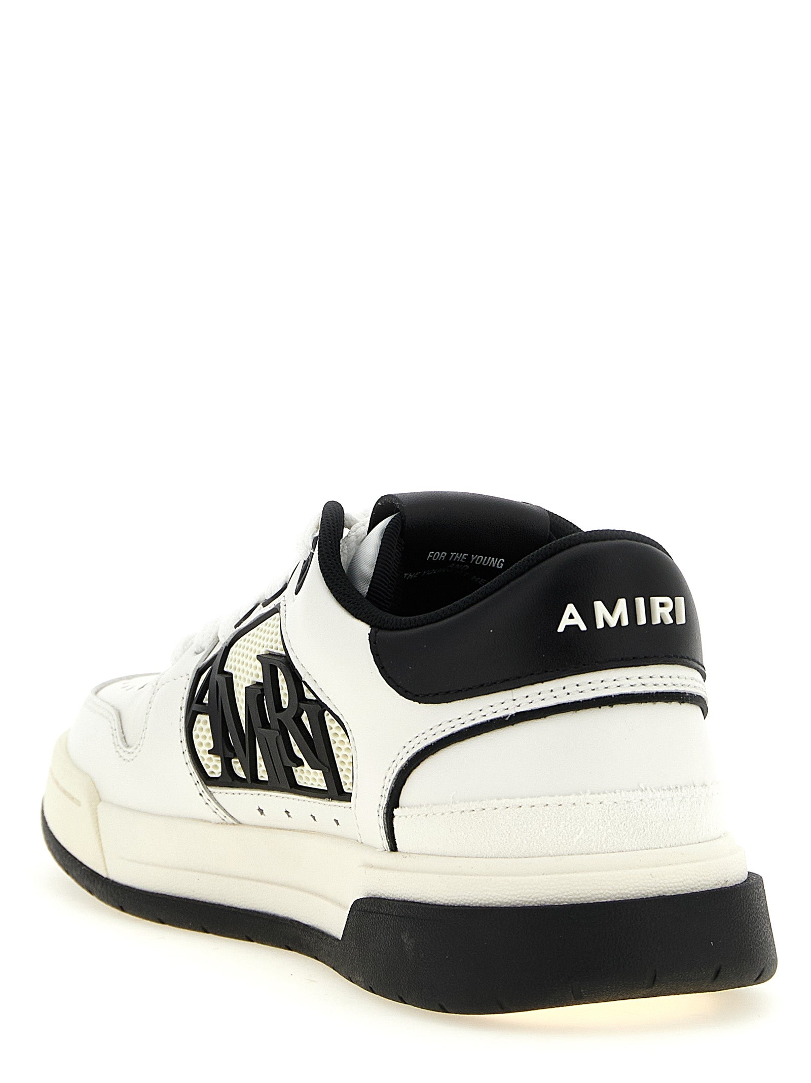 Bicolor Calfskin Athletic Sneakers