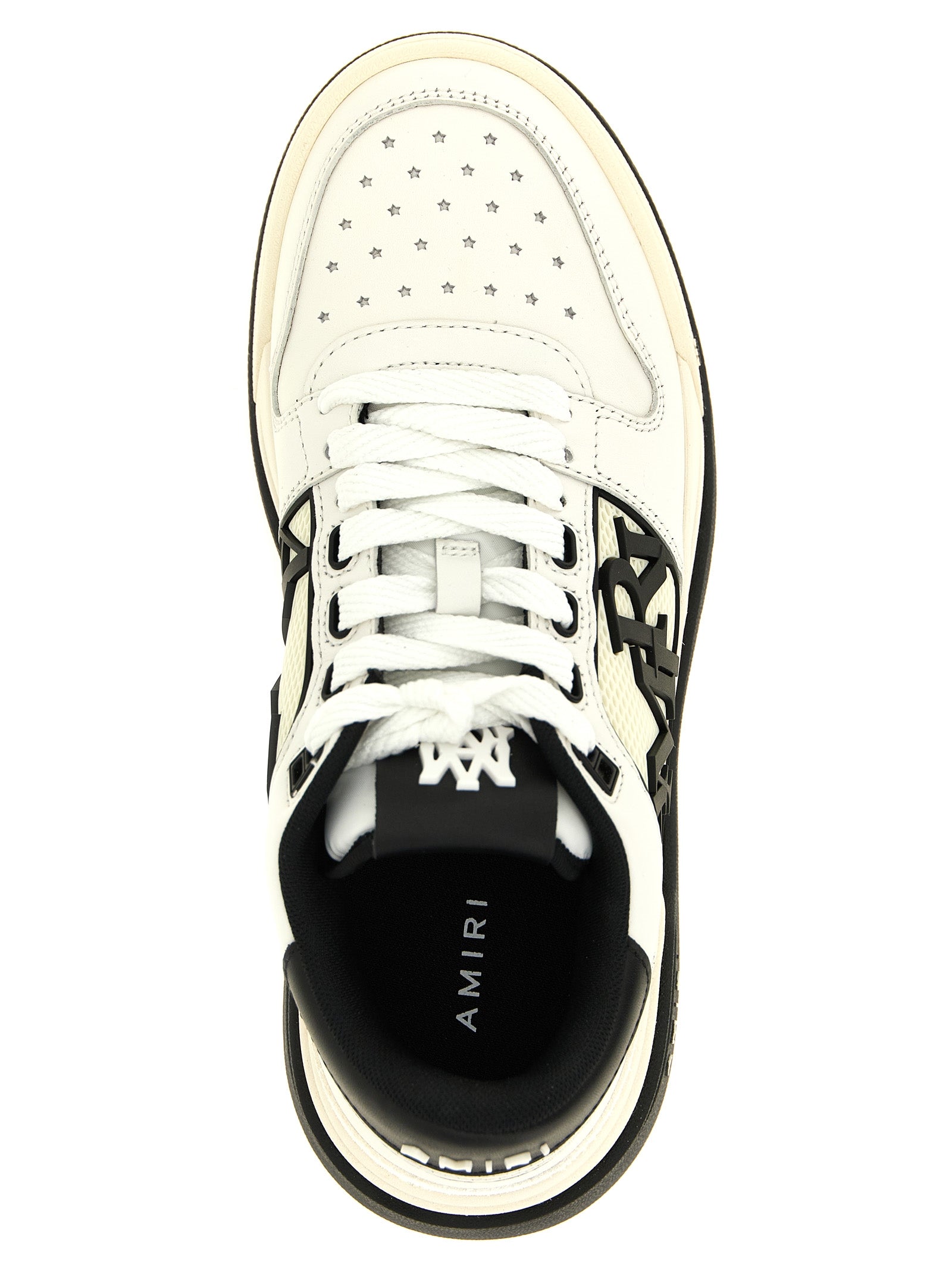 Bicolor Calfskin Athletic Sneakers