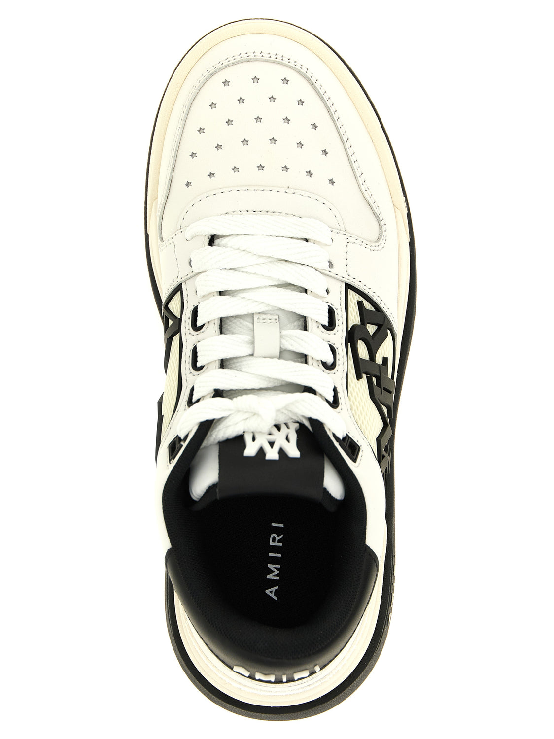 Bicolor Calfskin Athletic Sneakers
