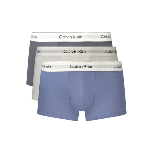 Light Blue Cotton Men's Shorts