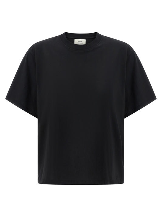 Black Cotton T-Shirt
