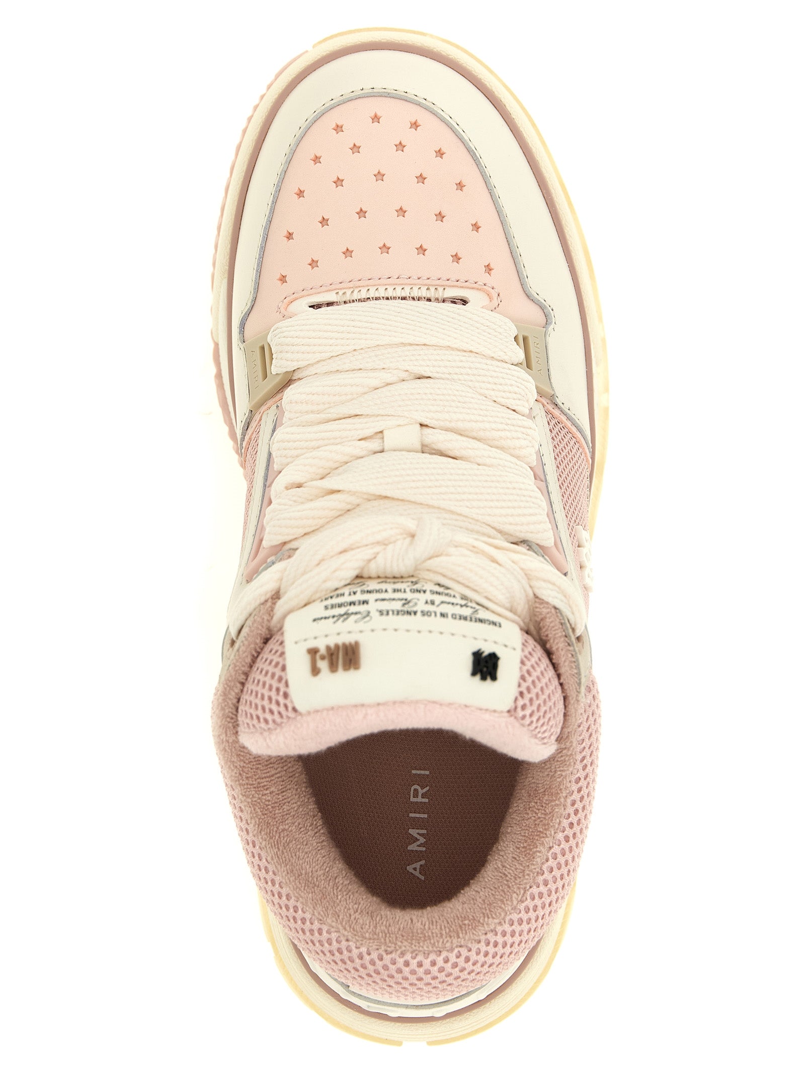 Multicolor Calfskin Chunky Sneakers
