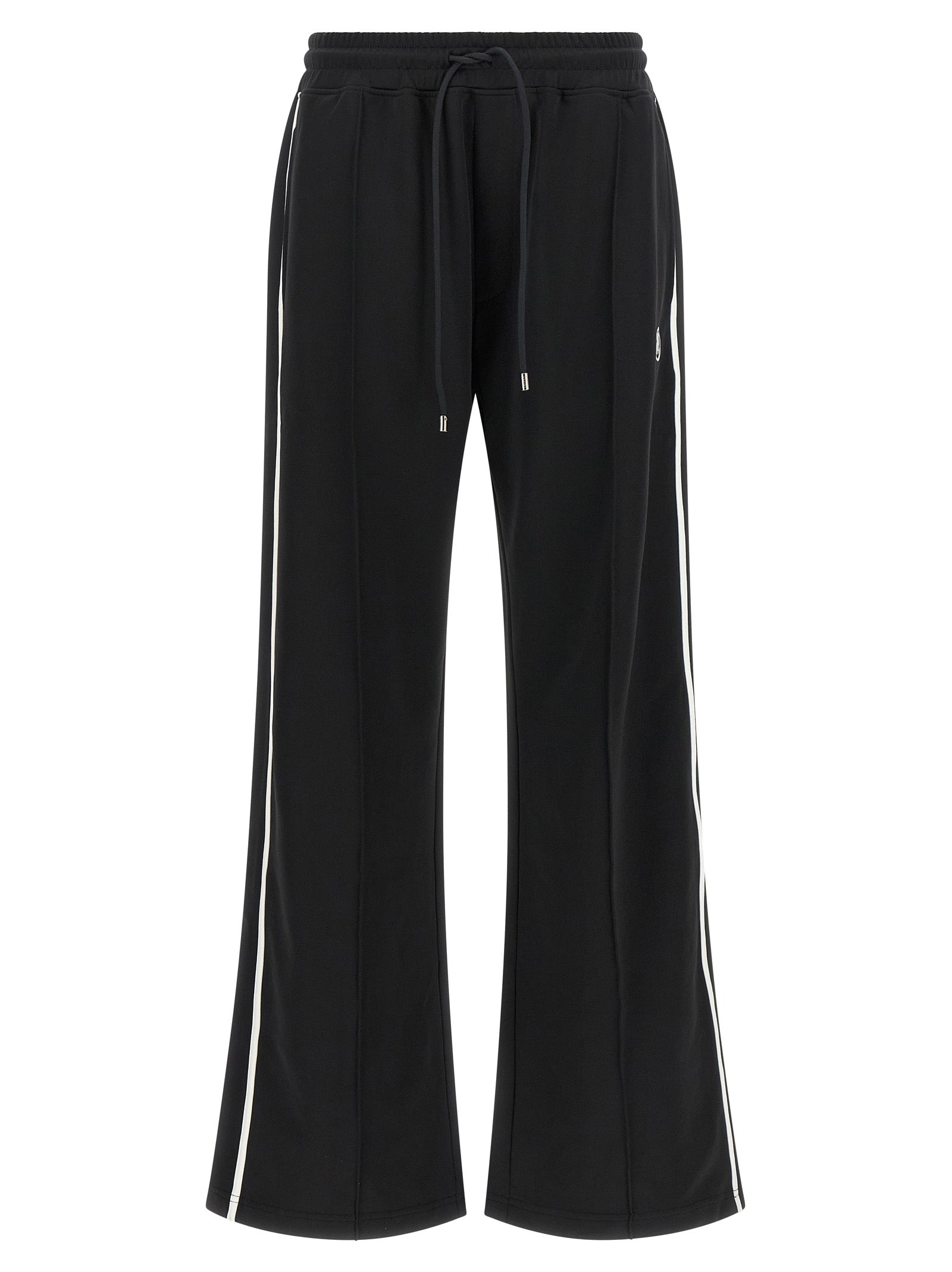 Black Polyester Joggers (Workout Pants)