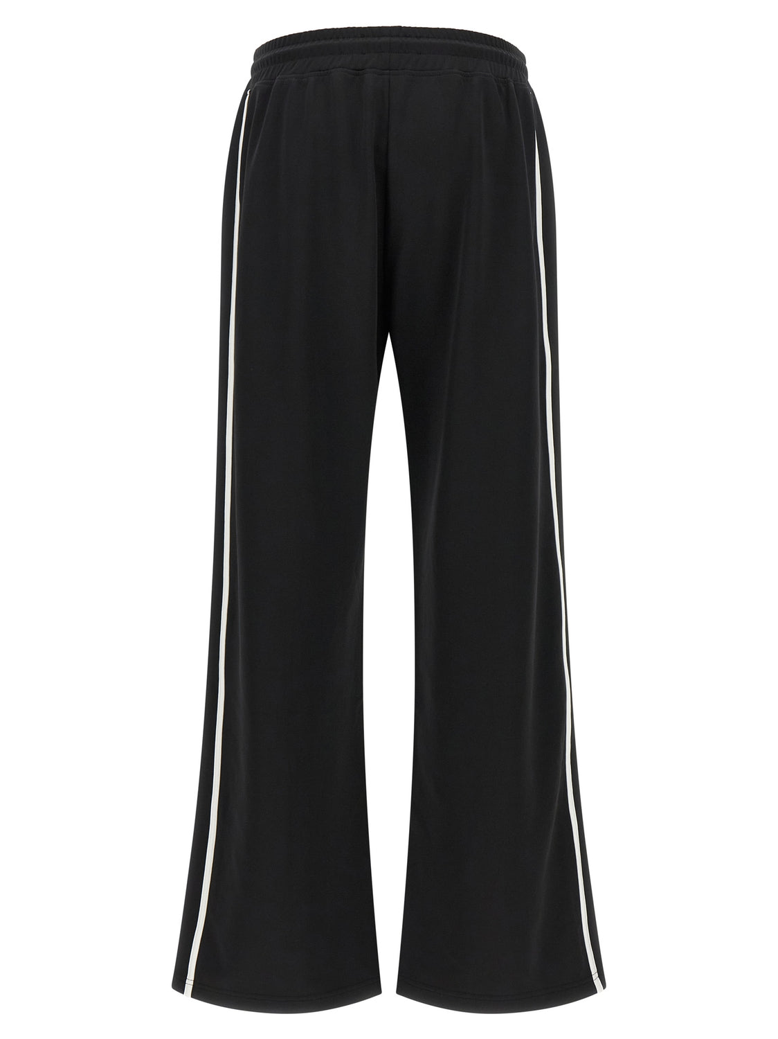 Black Polyester Joggers (Workout Pants)