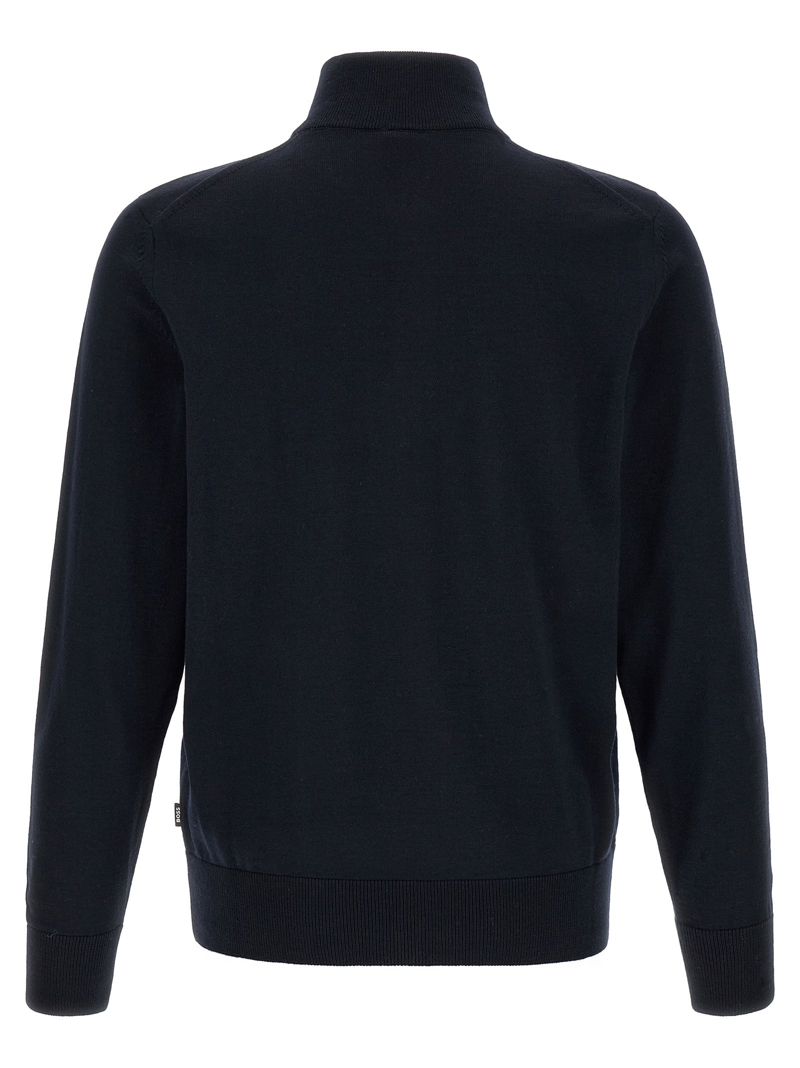 Blue Virgin Wool Cardigan