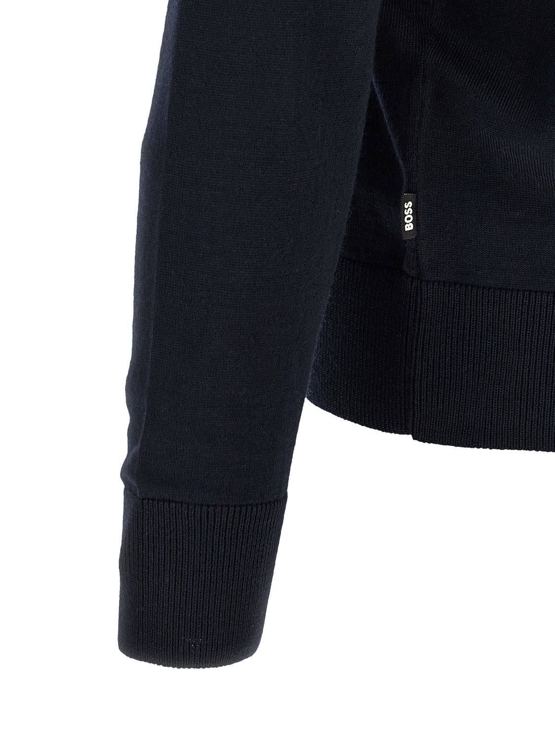 Blue Virgin Wool Cardigan