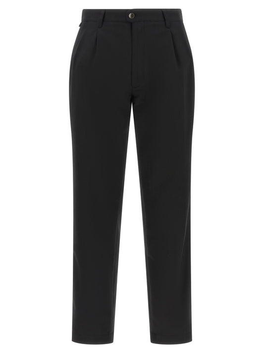 Black Polyester Dress Pants