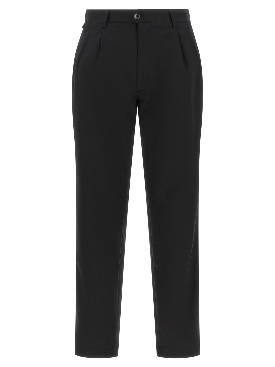 Black Polyester Dress Pants