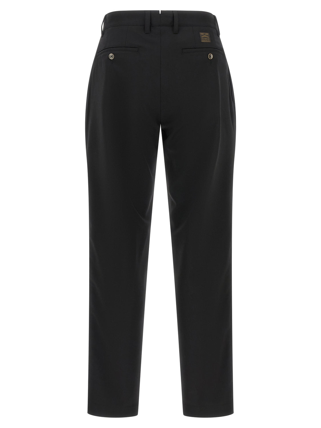 Black Polyester Dress Pants
