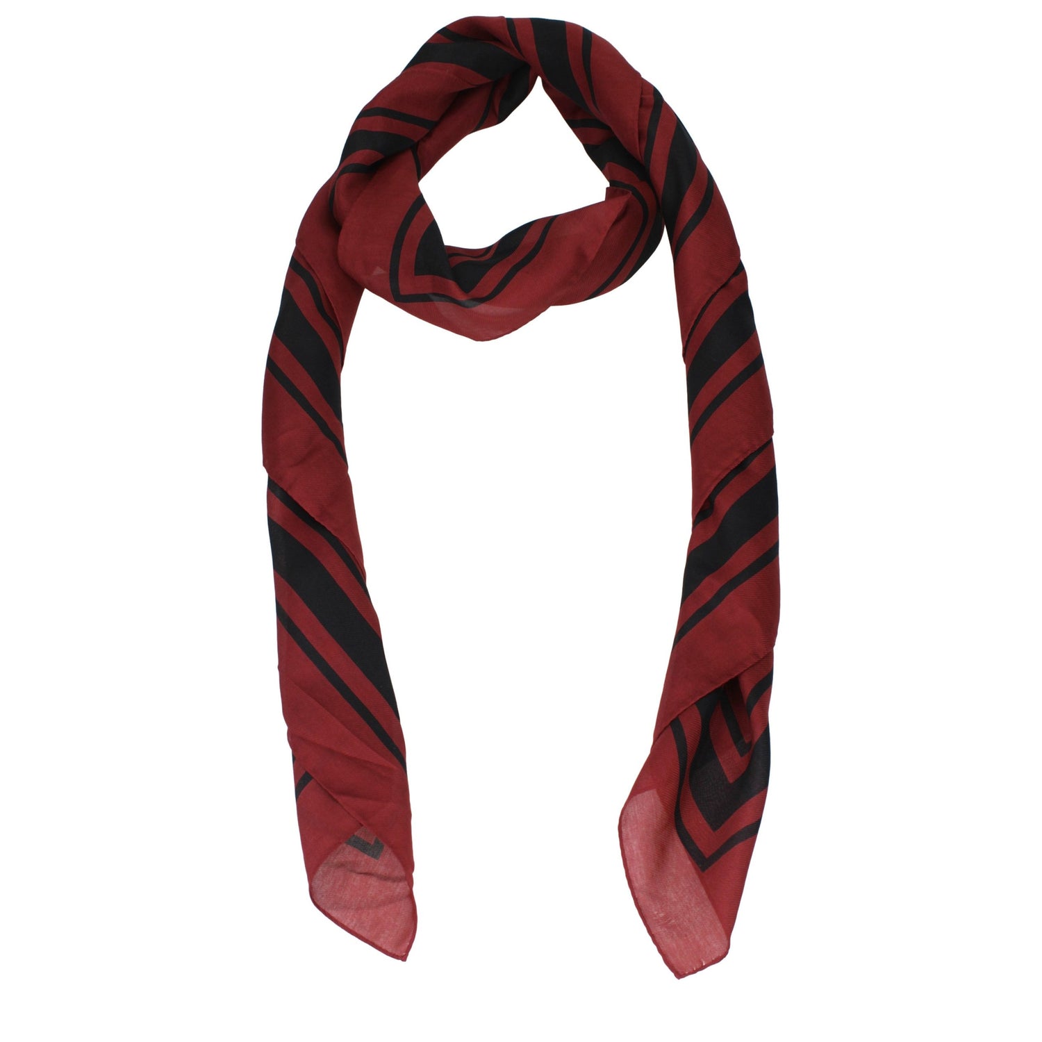 Red Cotton Foulard