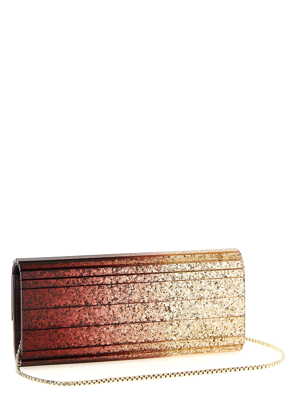 Multicolor Viscose Clutch Bag