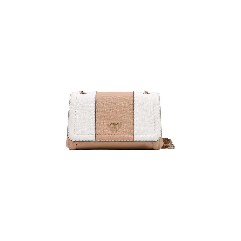 Beige Polyethylene Handbag
