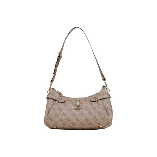 Beige Polyethylene Handbag