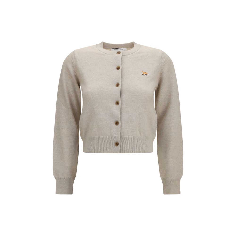 Beige Cotton Cardigan