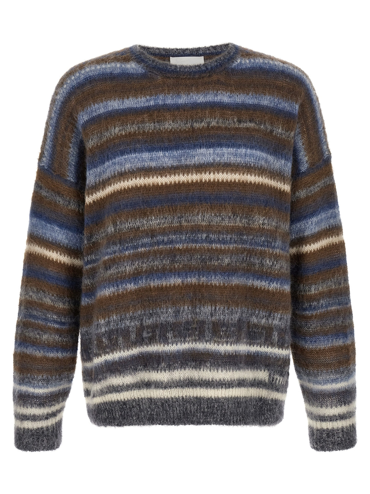 Blue Virgin Wool Cardigan