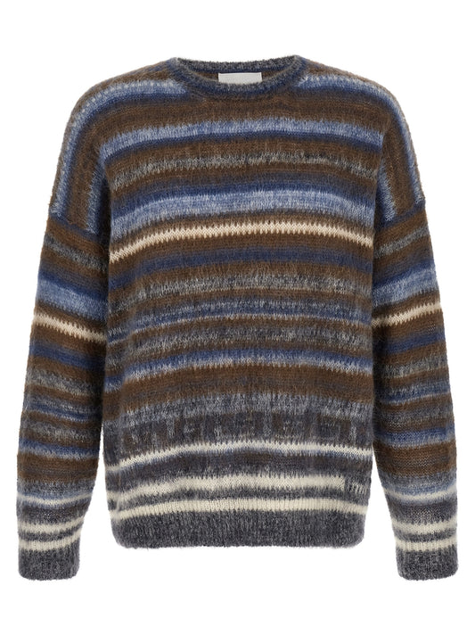 Blue Virgin Wool Cardigan