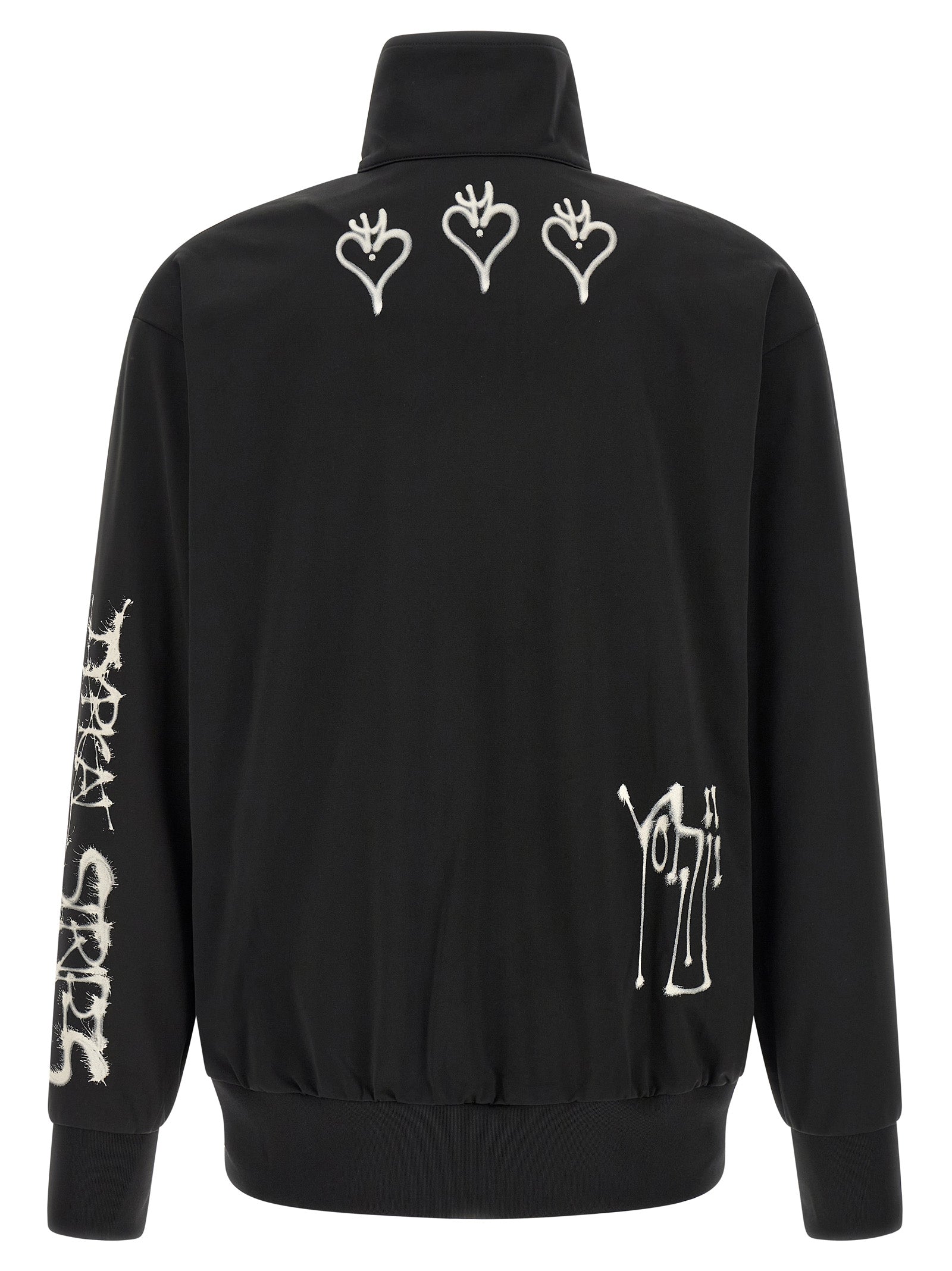 Black Polyethylene Sweatshirt