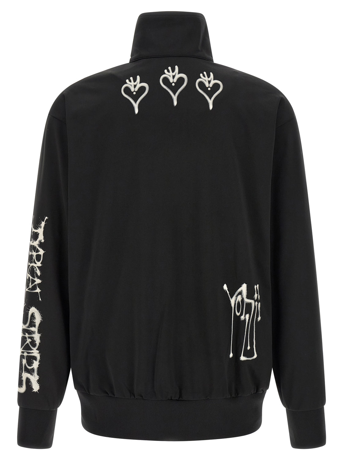 Black Polyethylene Sweatshirt