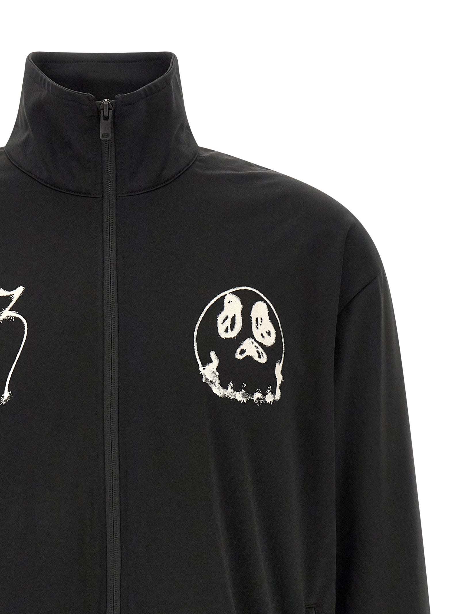 Black Polyethylene Sweatshirt