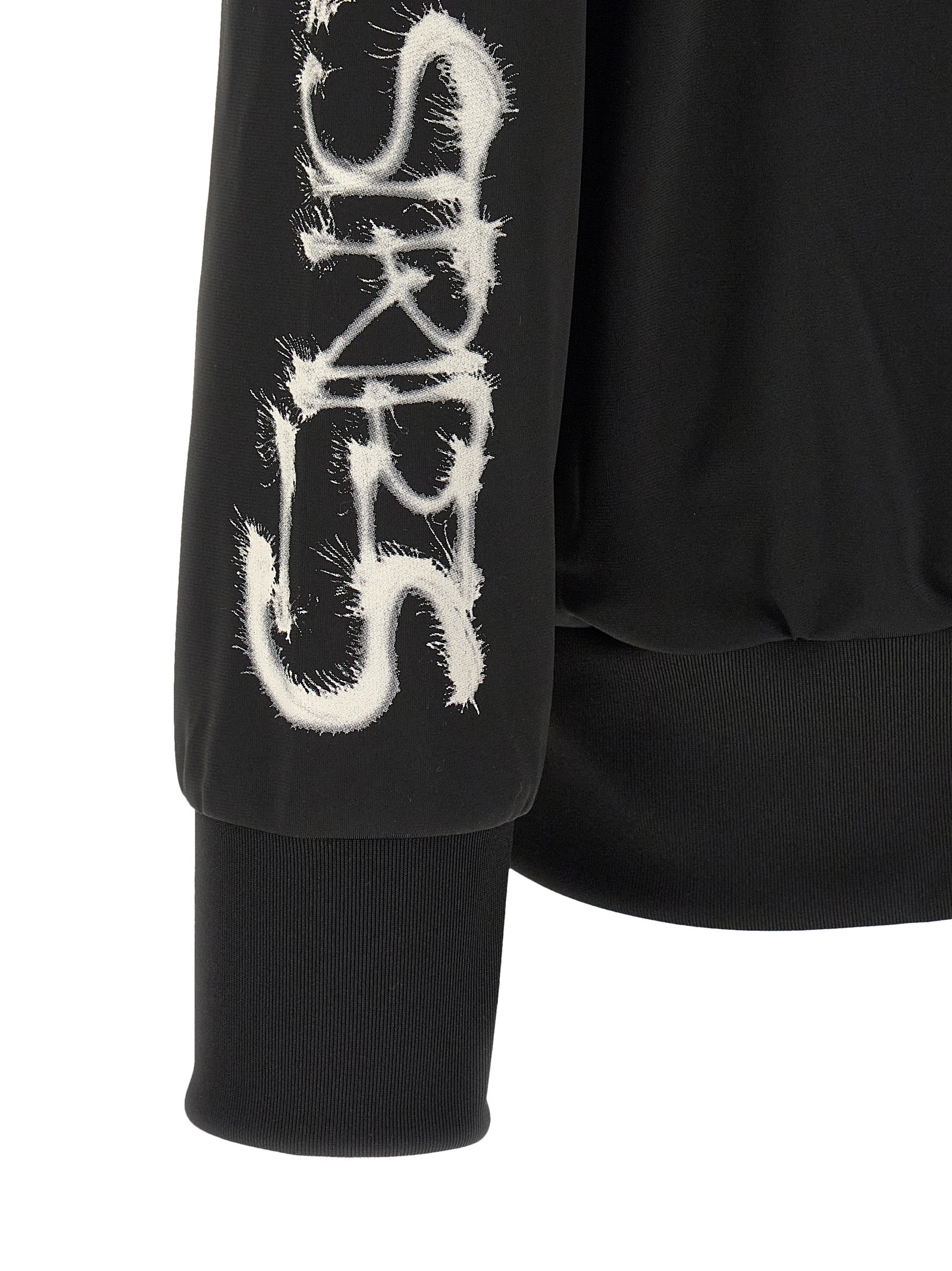 Black Polyethylene Sweatshirt