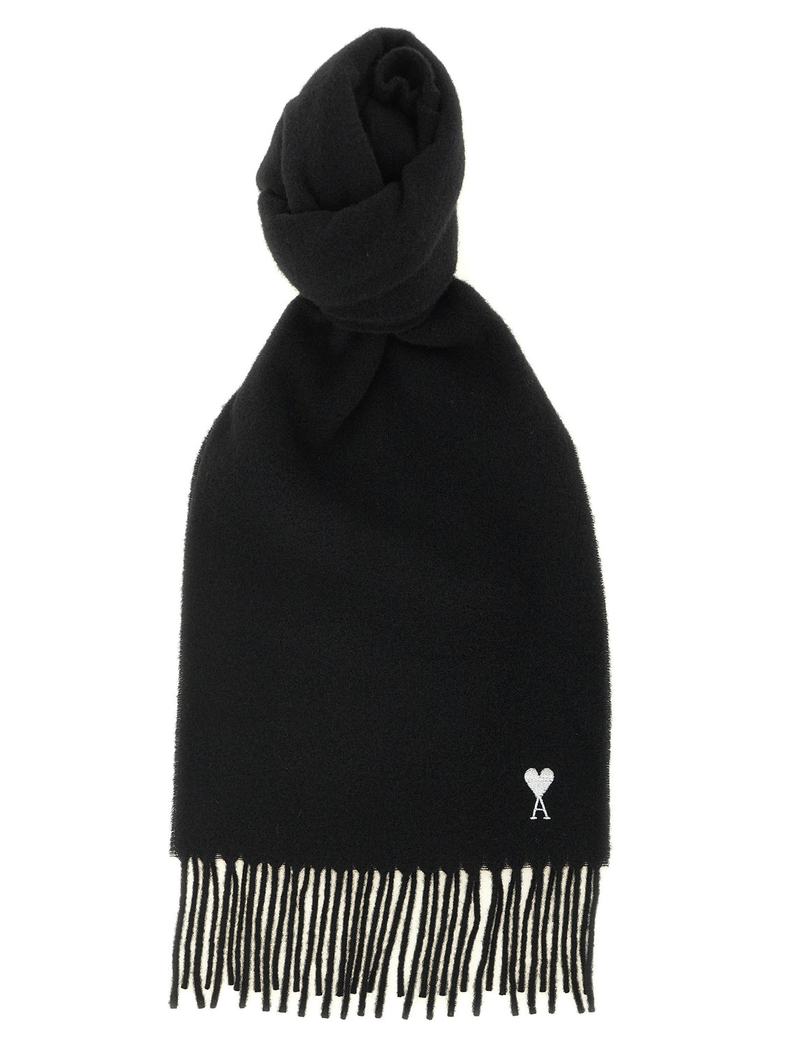 Black Wool Scarf