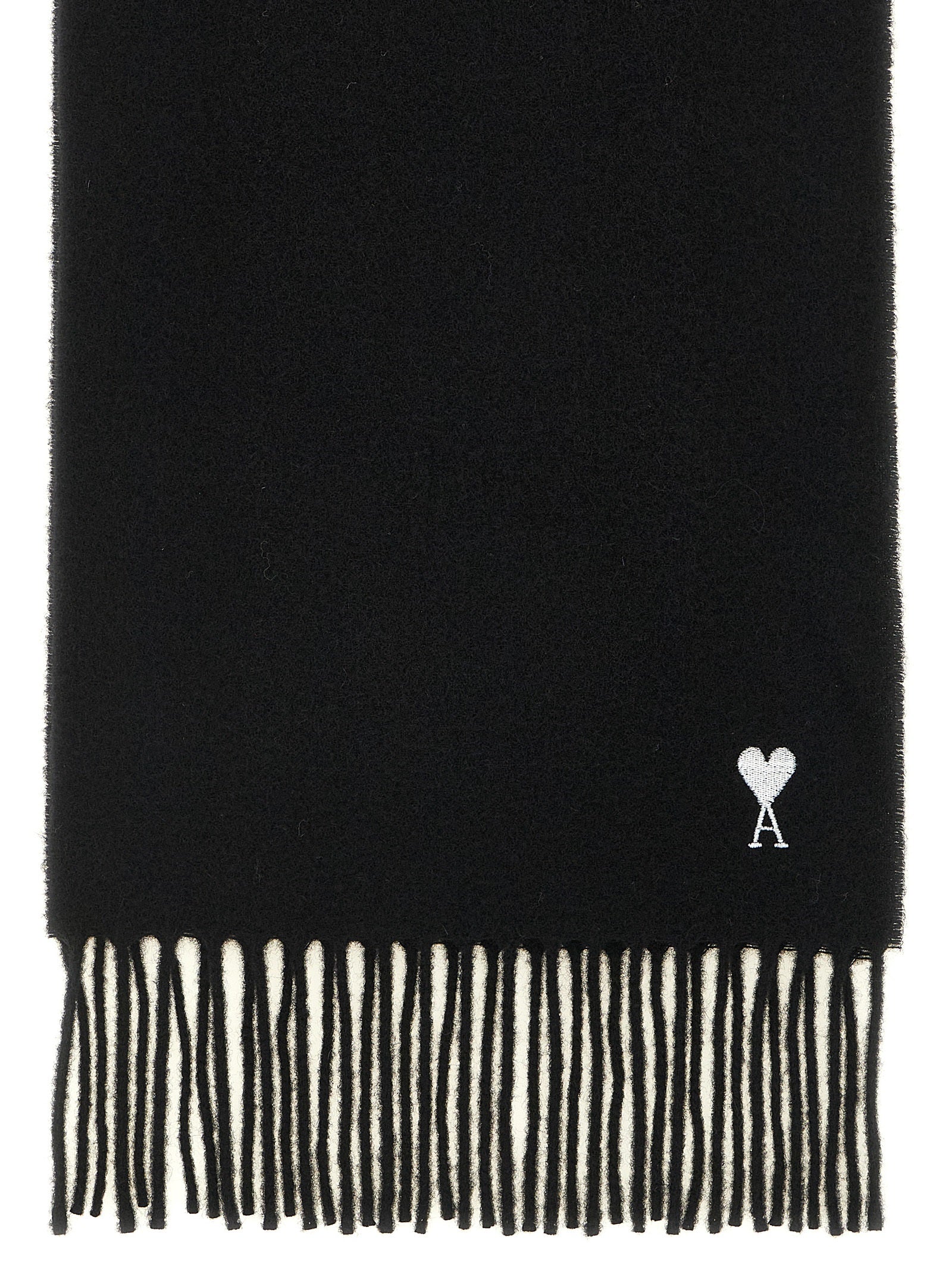 Black Wool Scarf