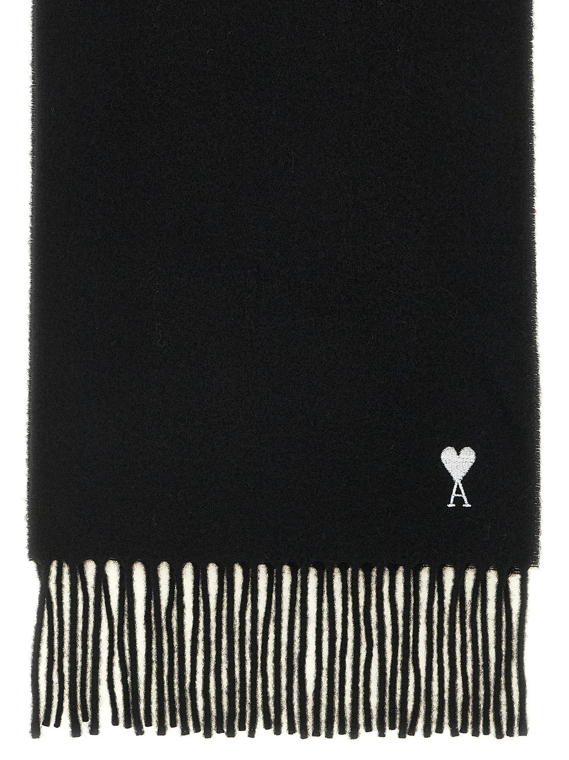 Black Wool Scarf