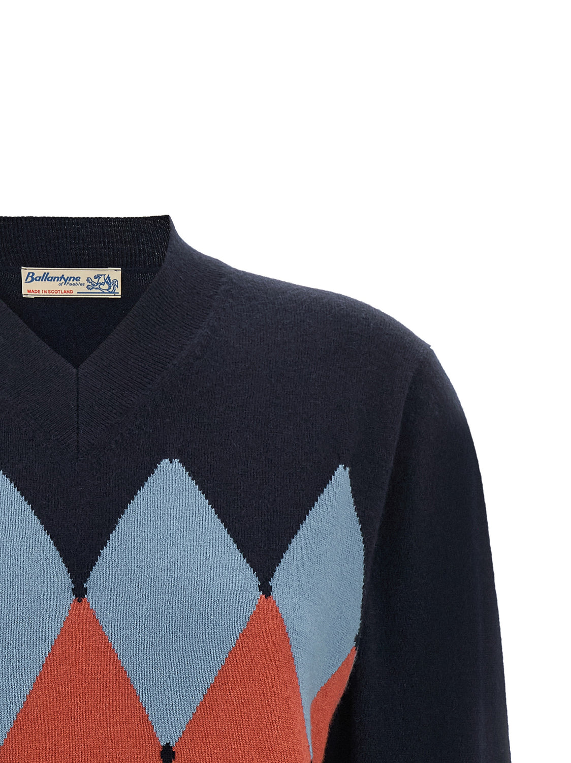 Blue Cashmere Cardigan