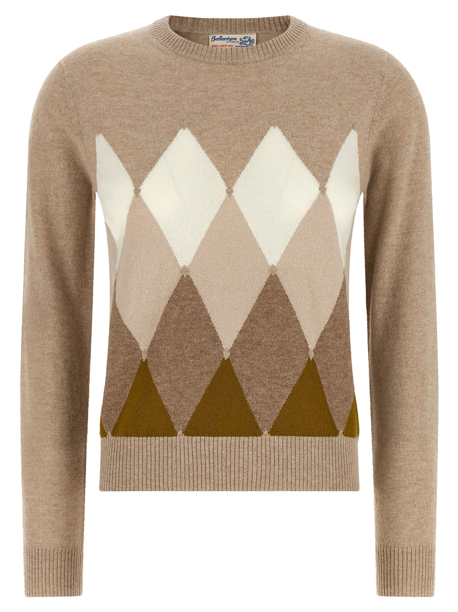 Beige Cashmere Cardigan