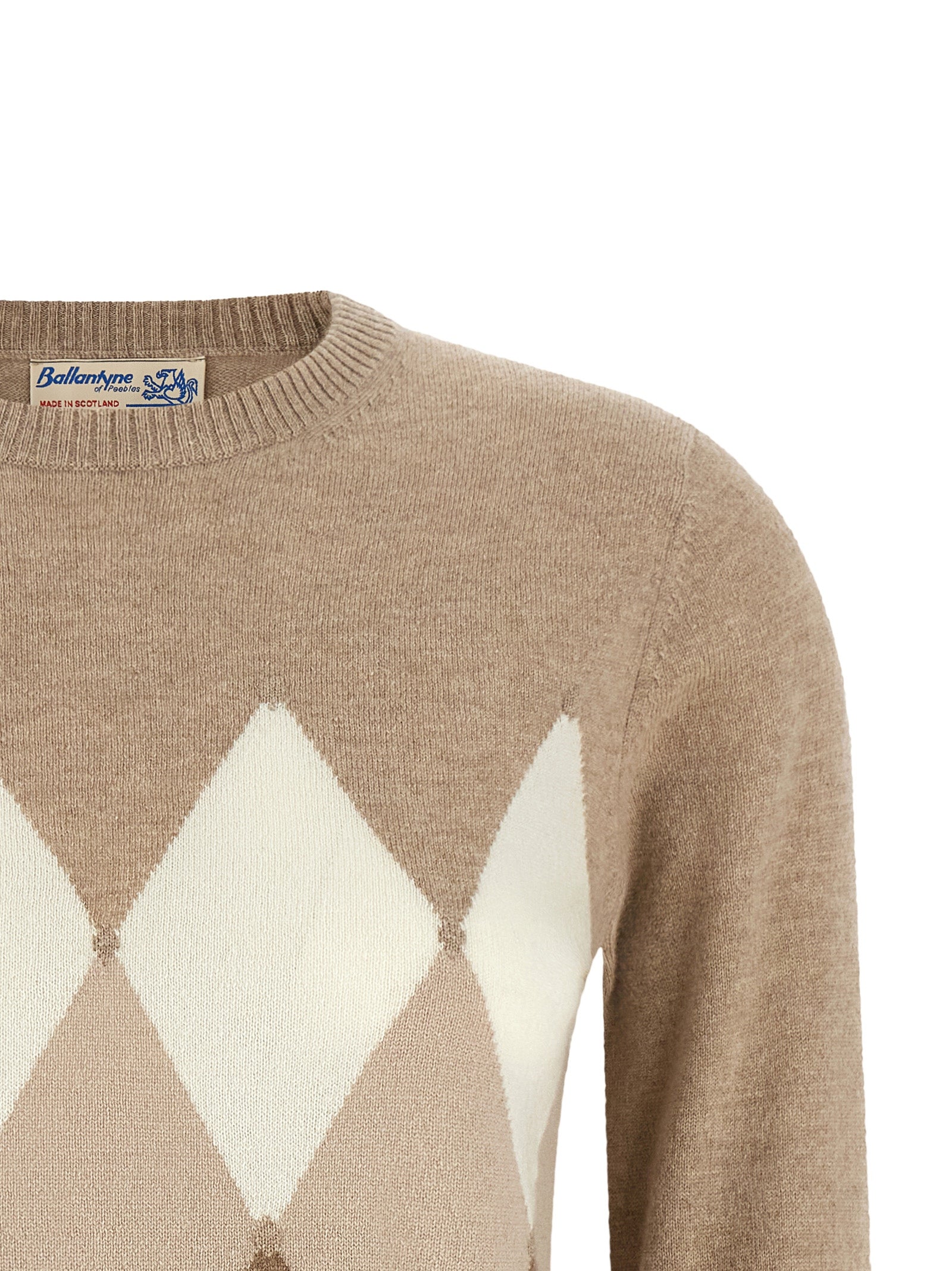 Beige Cashmere Cardigan