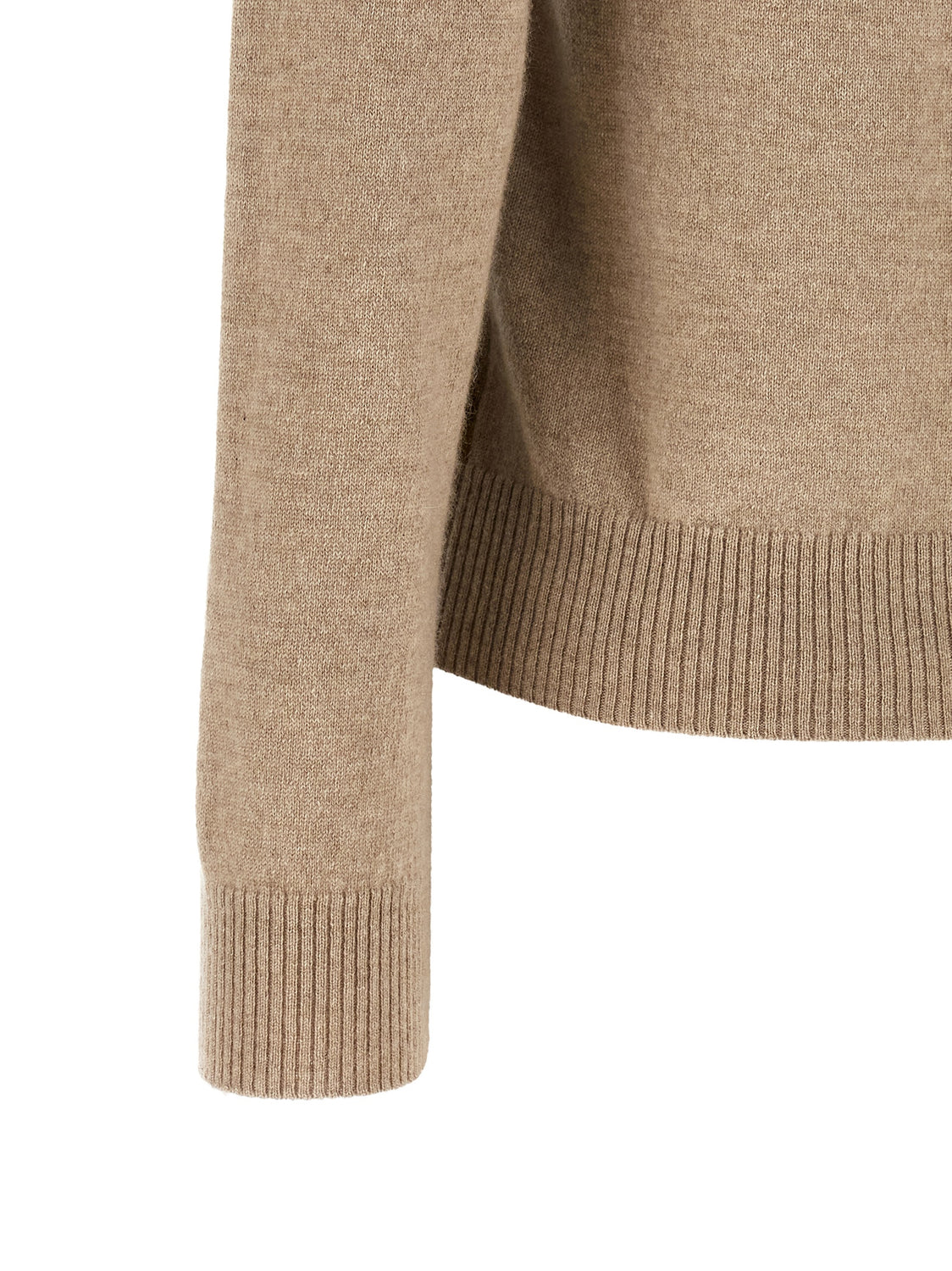 Beige Cashmere Cardigan