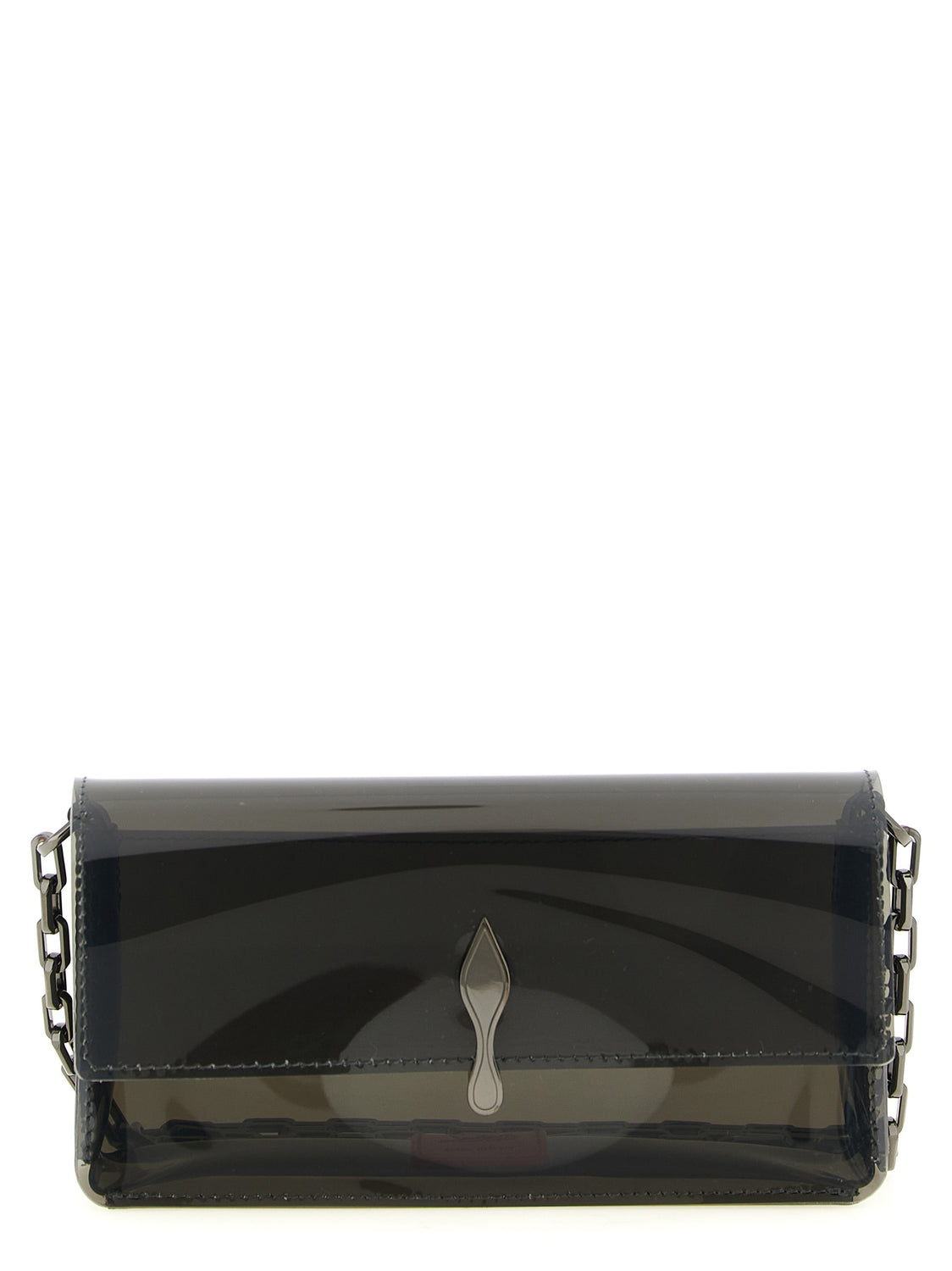Black Pvc Clutch Bag
