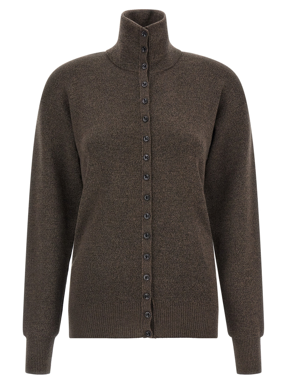 Brown Wool Cardigan
