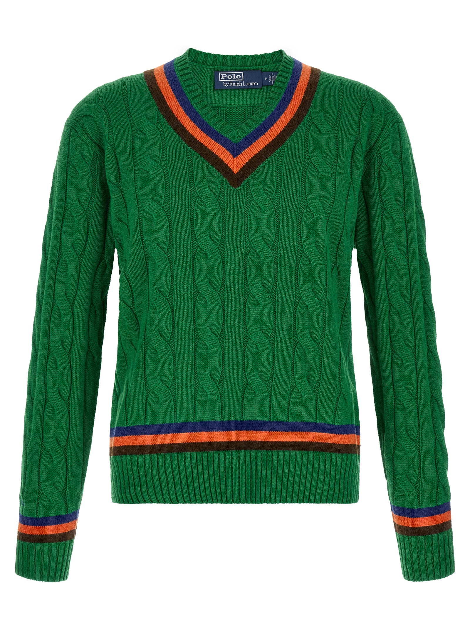 Bicolor Wool Cardigan
