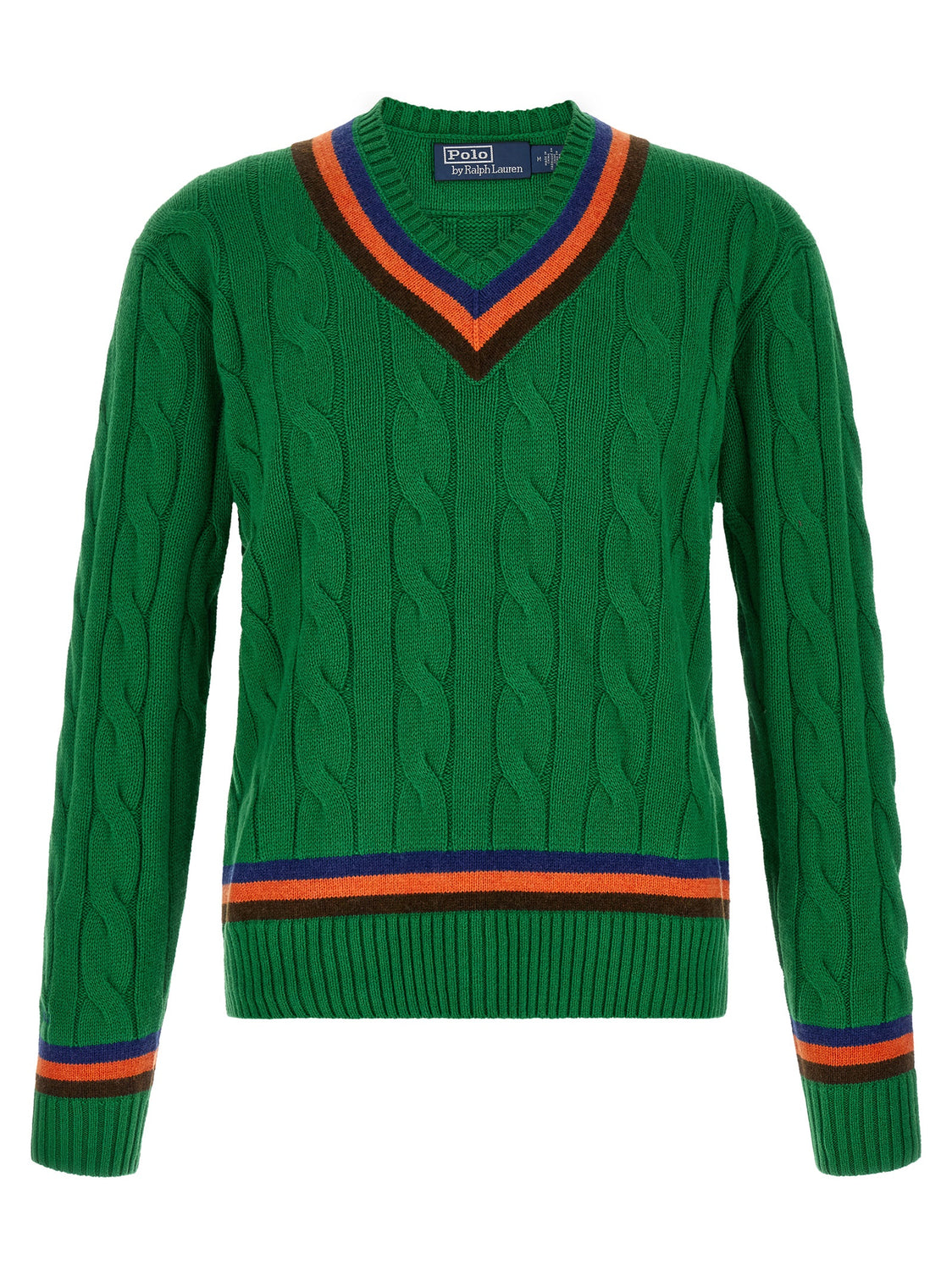 Bicolor Wool Cardigan