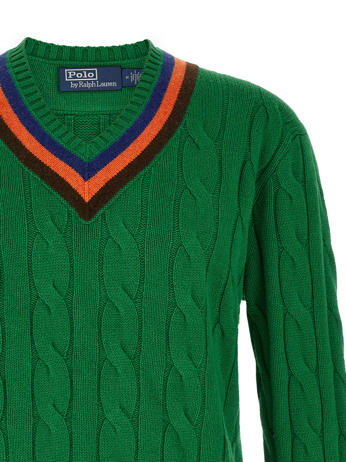 Bicolor Wool Cardigan