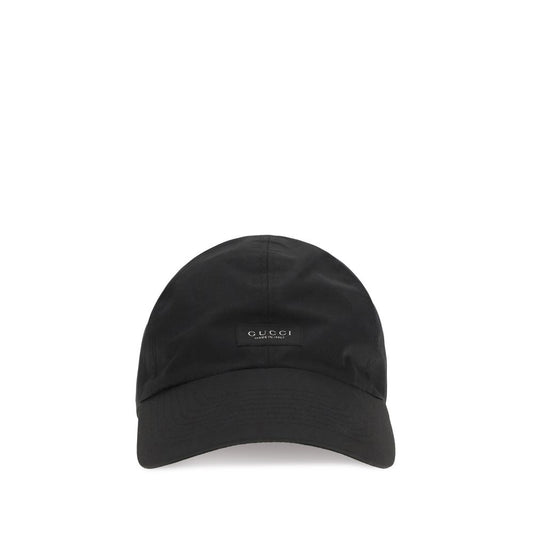 Black Cotton Cap (Baseball Hat)