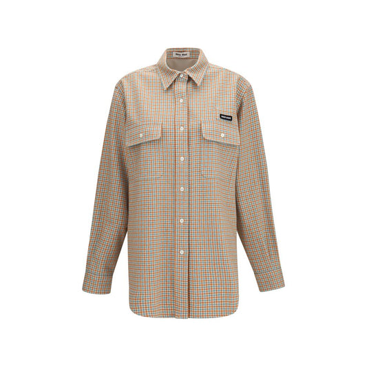 Orange Wool Oves Aries Shirt