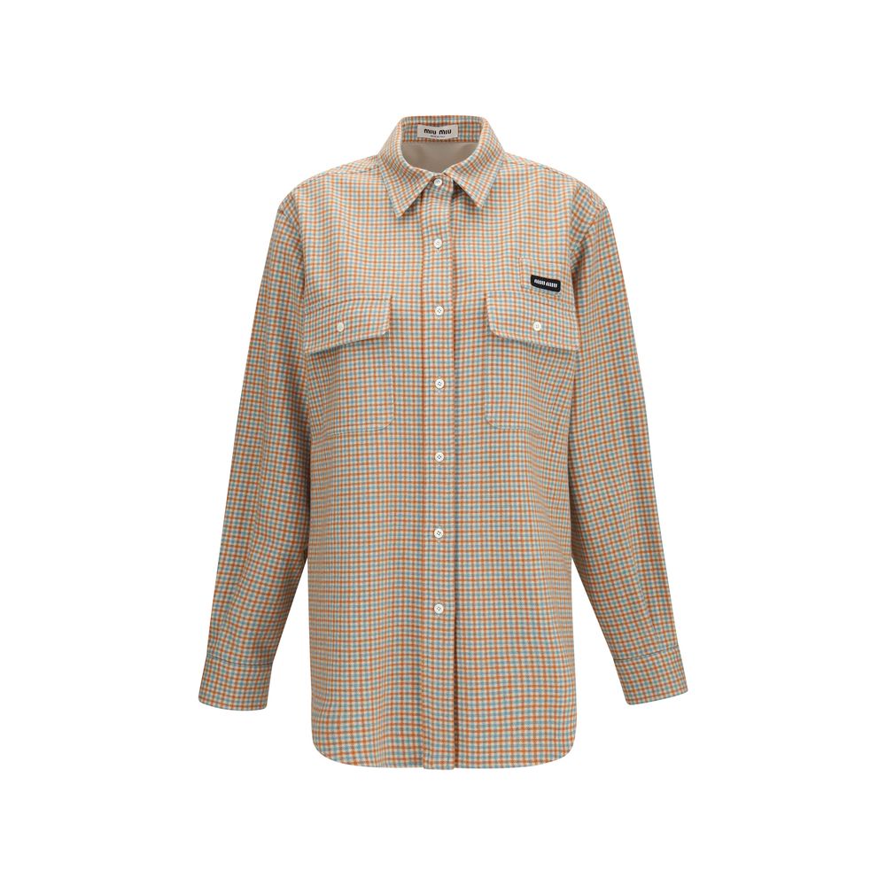 Orange Wool Oves Aries Shirt