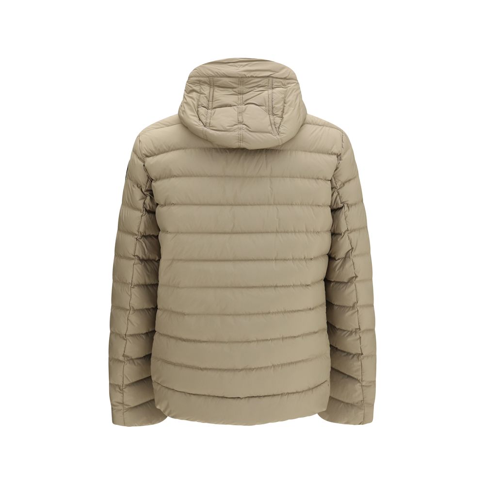 Bicolor Polyamide Full-Length Jacket