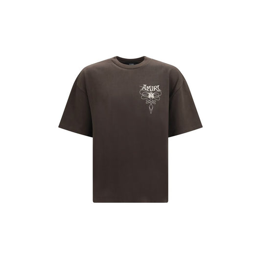 Brown Cotton T-Shirt
