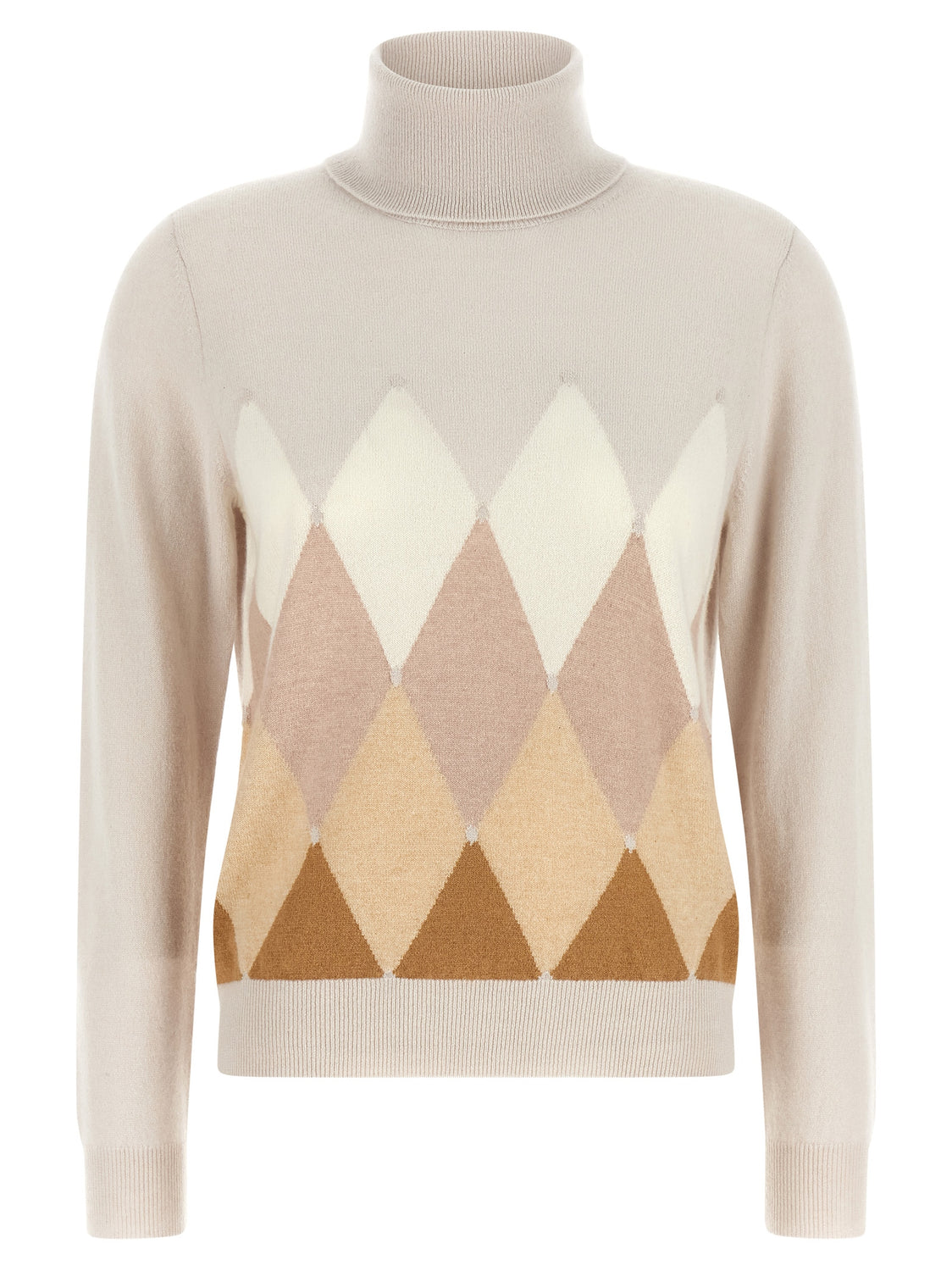Beige Cashmere Cardigan