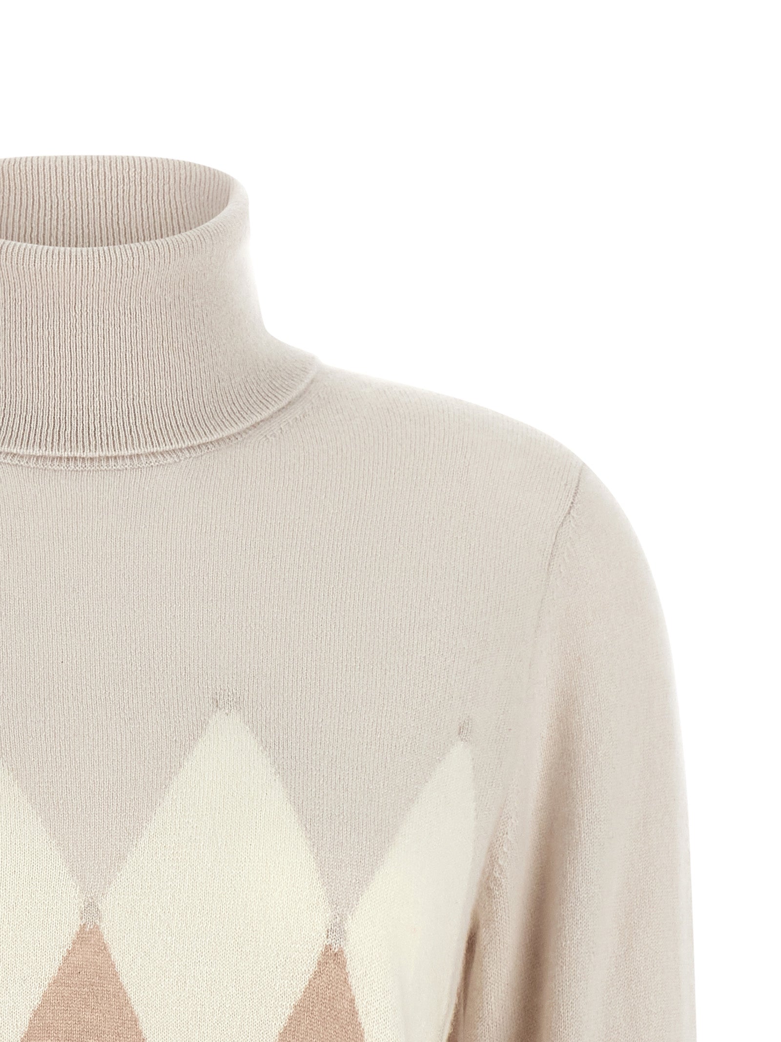 Beige Cashmere Cardigan