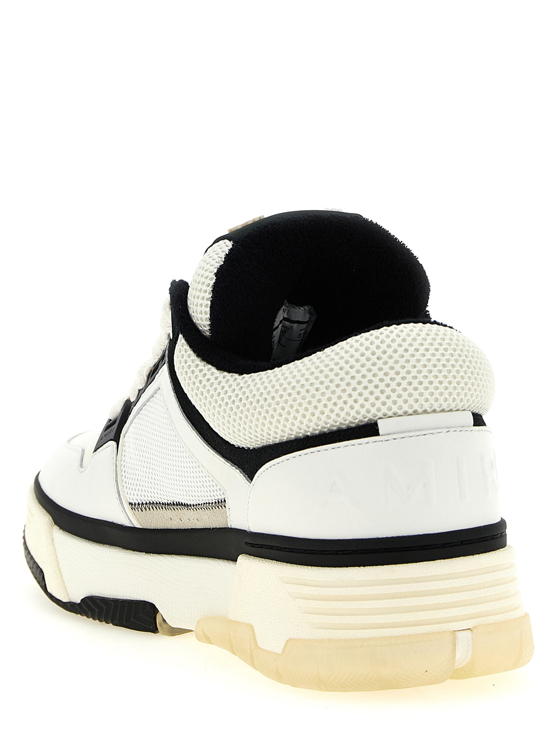 Bicolor Calfskin Athletic Sneakers