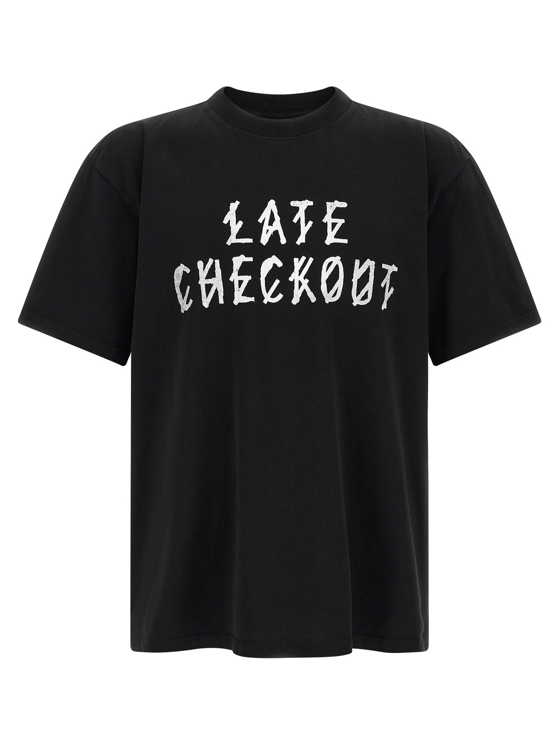 Black Cotton T-Shirt