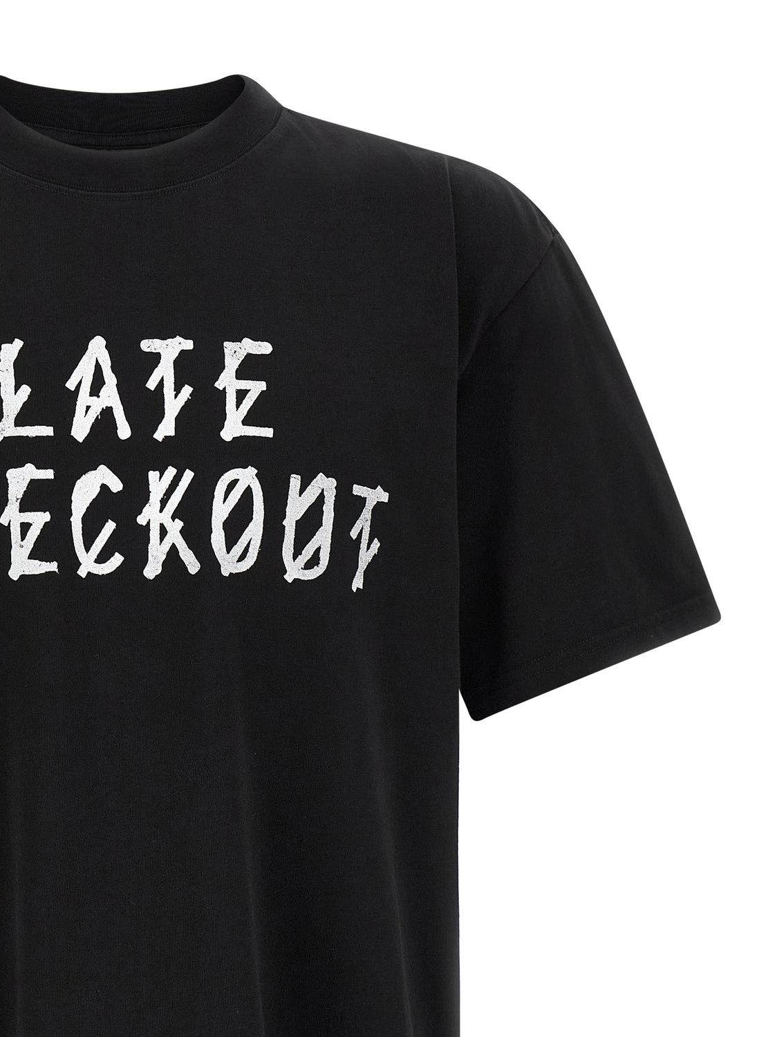 Black Cotton T-Shirt